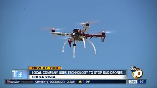 Local company uses technology to stop bad drones