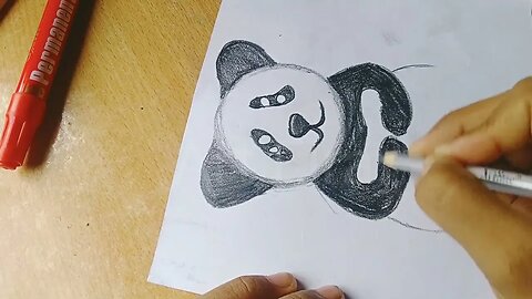 How To Draw Panda - Easy Panda Drawing Step by Step - Panda Drawing for Beginners