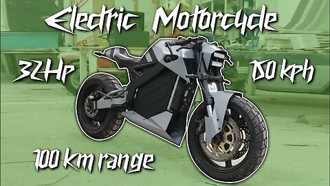 Build An Electric Motorcycle - DIY E-Moto From SCRATCH!