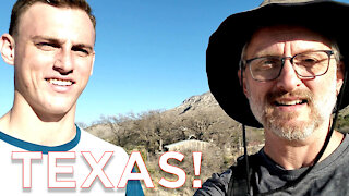 Rob and Levi Visit the Smith Springs in Guadalupe Mountain National Park