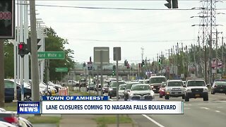 Lane closures coming to Niagara Falls Boulevard