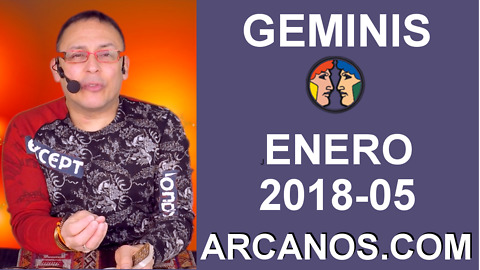 GEMINIS ENERO 2018-05-28 Ene al 03 Feb 2018-Amor Solteros Parejas Dinero Trabajo-ARCANOS.COM