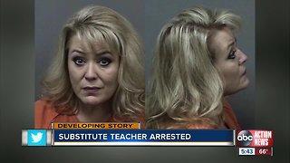 Citrus County substitute teacher arrested for lewd battery