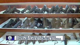 Michigan bill would let teachers carry concealed guns in schools