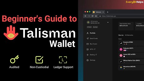 Talisman Review 2023: Beginner's Guide on How to Use Talisman Wallet