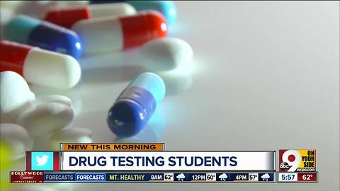 Drug free club for high school students requires drug test to join