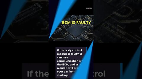 Bad Body Control Module - #Short