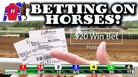 SNEAK PEEK! Betting the Ponies! Quick Hundy Racing from Belterra Park!