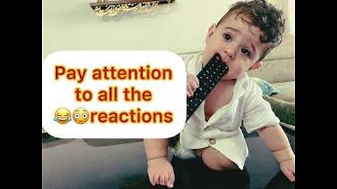 Funny Baby Reaction To Everything | Cute Baby Videos