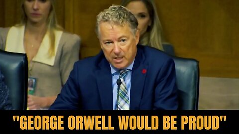 Sen. Rand Paul's Shocking Warning: You Won't Believe What the Government Is Doing!