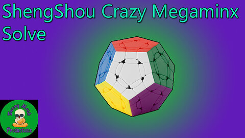 ShengShou Carzy Megaminx Solve