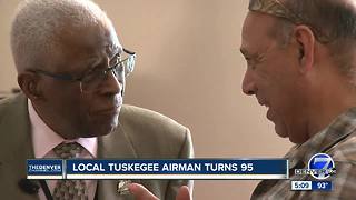 Lakewood Tuskegee Airman celebrates his 95th birthday