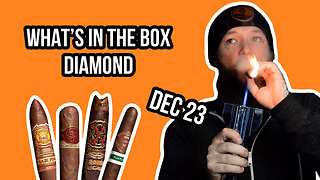 Luxury Cigar Club Diamond Box Unboxing December 2023