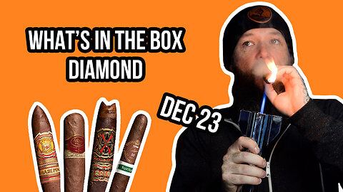 Luxury Cigar Club Diamond Box Unboxing December 2023