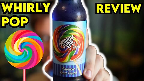 Whirly Pop Soda Rainbow Fruit Punch Review