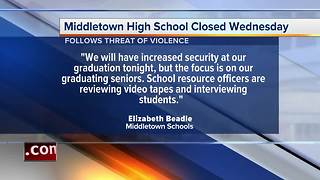 Threat closes Middletown High School Wednesday