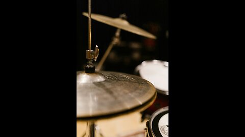 Raw improvised drum groove on a basic kit"#9: 'The present moment'' #drums #improvisation