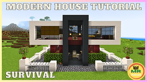 minecraft house tutorial, minecraft house, modern house minecraft, #minecraft