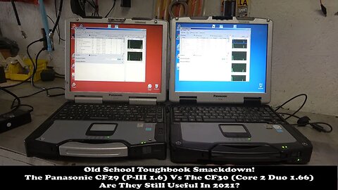 Panasonic Toughbook Smackdown! The CF29 VS CF30 Two Maxed Out Old School Laptops Go Head To Head.