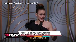 Milwaukee native Rachel Brosnahan wins Golden Globe for Best Actress