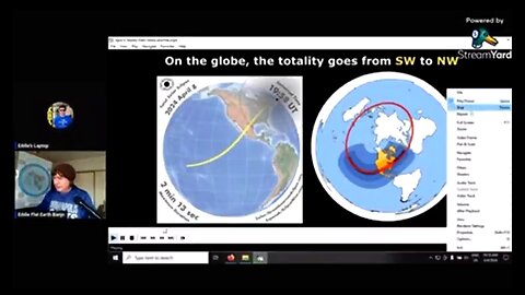 THE ECLIPSE MAKES MORE SENSE ON THE FLAT EARTH