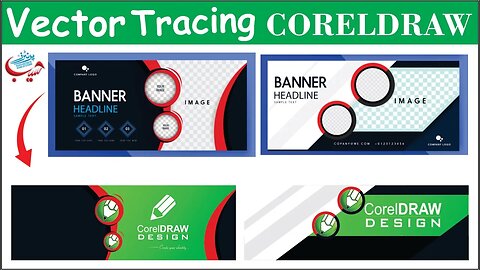 How to Trace Image to Vector in CorelDraw l CorelDraw for Beginners Vector Tracing Tutorial