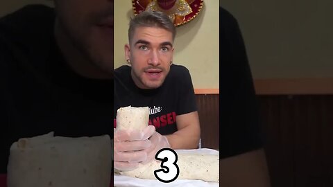 'BUS SIZED' SEAFOOD BURRITO CHALLENGE (Mexican Burrito Challenge) #foodchallenge #foodshorts #eating