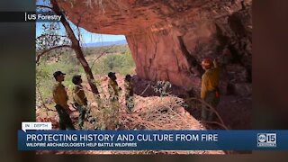 Archaeologists play a central role during wildfire season