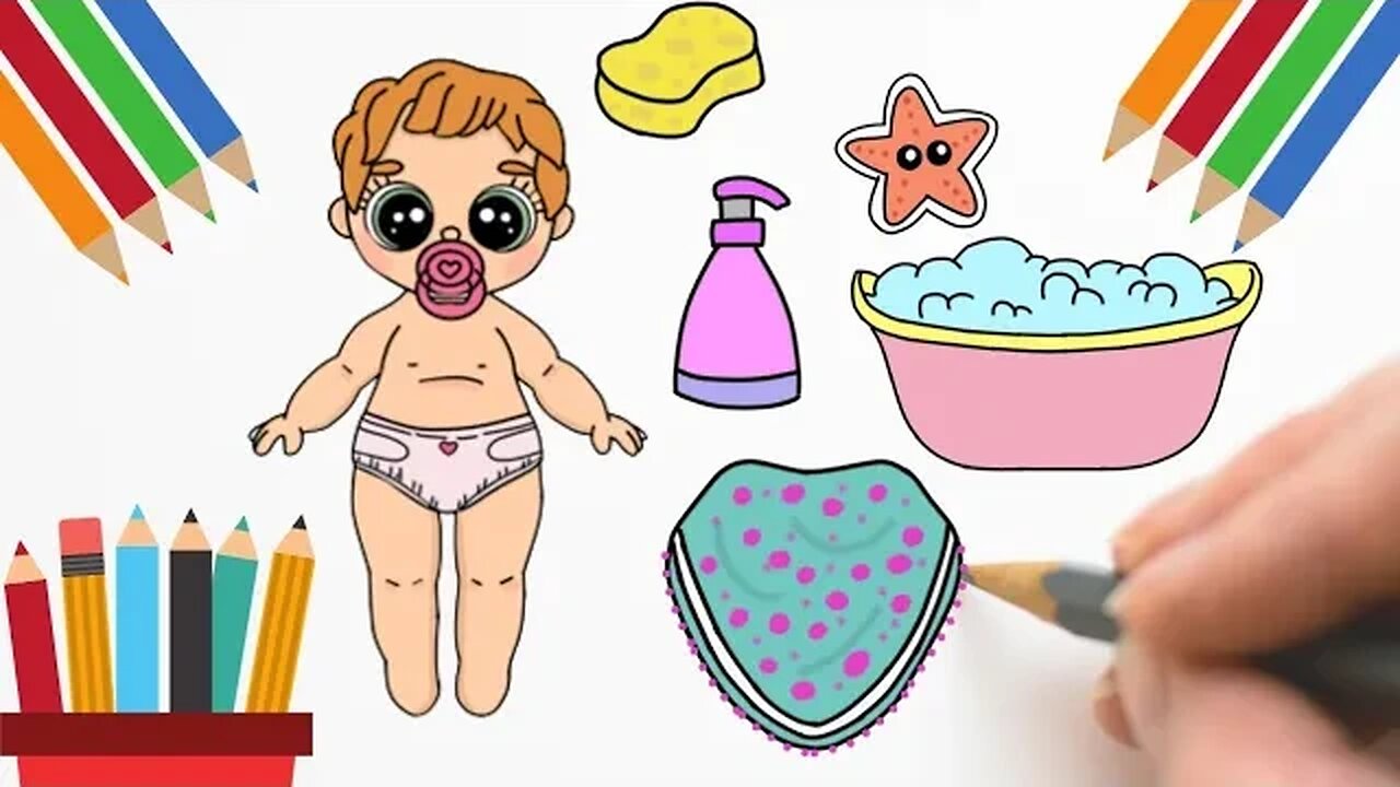 Como Desenhar Um Bebê Passo A Passo 👶 Desenhar Bebê Fácil 