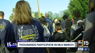 Thousands participate in MLK march