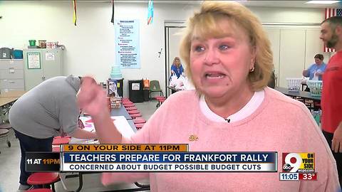 Angry teachers plan to confront lawmakers Monday over budget cuts, pension overhaul