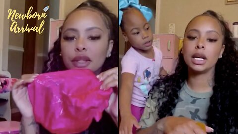 Alexis Skyy Claps Troll Shading Her Daughter Alaiya's Bonnet Business! 👏🏽