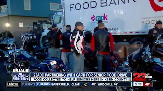 Armed Forces Support Foundation drops off huge donation for 23ABC Senior Food Drive