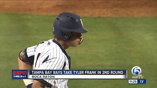 FAU's Tyler Frank drafted by Tampa Bay Rays