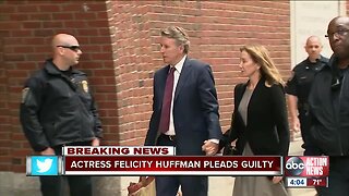 Actress Felicity Huffman pleads guilty