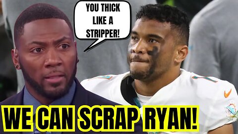 Tua Tagovailoa CLAPS BACK at ESPN's Ryan Clark For ABSURD FAT STRIPPER Comments! Dolphins Coach MAD!