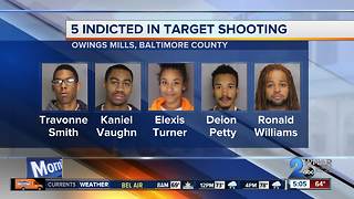 Five indicted following shooting at Owings Mills Target