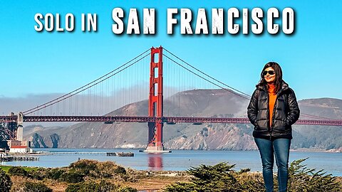 SAN FRANCISCO TRAVEL VLOG 🇺🇸 Indian Girl Traveling Solo in San Francisco, USA | Kritika Goel