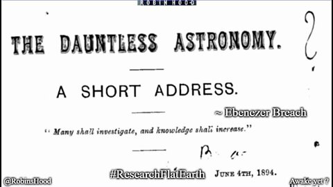 The Dauntless Astronomy - Ebenezer Breach (1894)