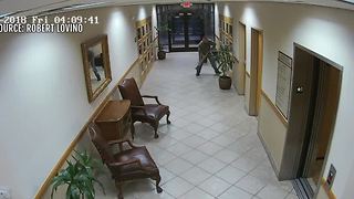 Surveillance video catches salon burglary