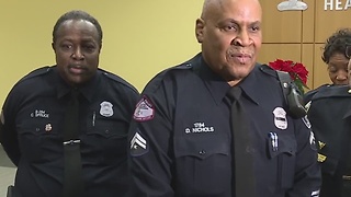 DPD sergeant credited with saving life of infant girl who wasn't breating