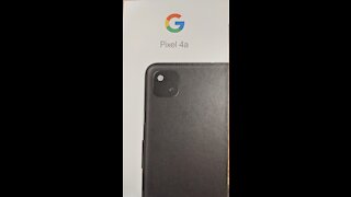 Google Pixel 4a Unboxing