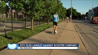 Milwaukee files lawsuit against electric scooter company "Bird Rides Inc."