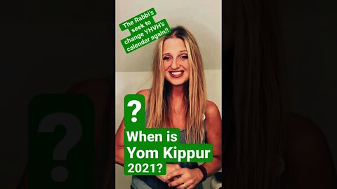 When is Yom Kippur 2021?