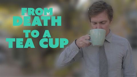 You'll never guess what this cup is made from?