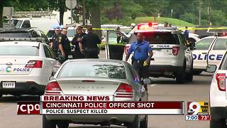 Police officer shot, suspect dead