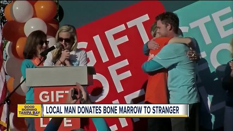 Land O' Lakes man donated bone marrow to stranger