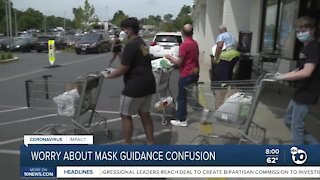 New CDC mask guidelines are causing confusion
