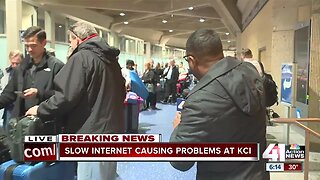 Slow internet causing problems at KCI
