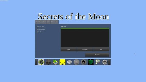 Secrets of the Moon | Minetest Game Jam